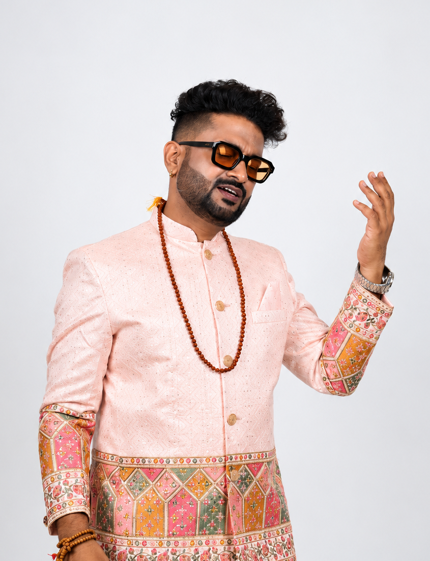 Sundeep Gosswami in a devotional portrait